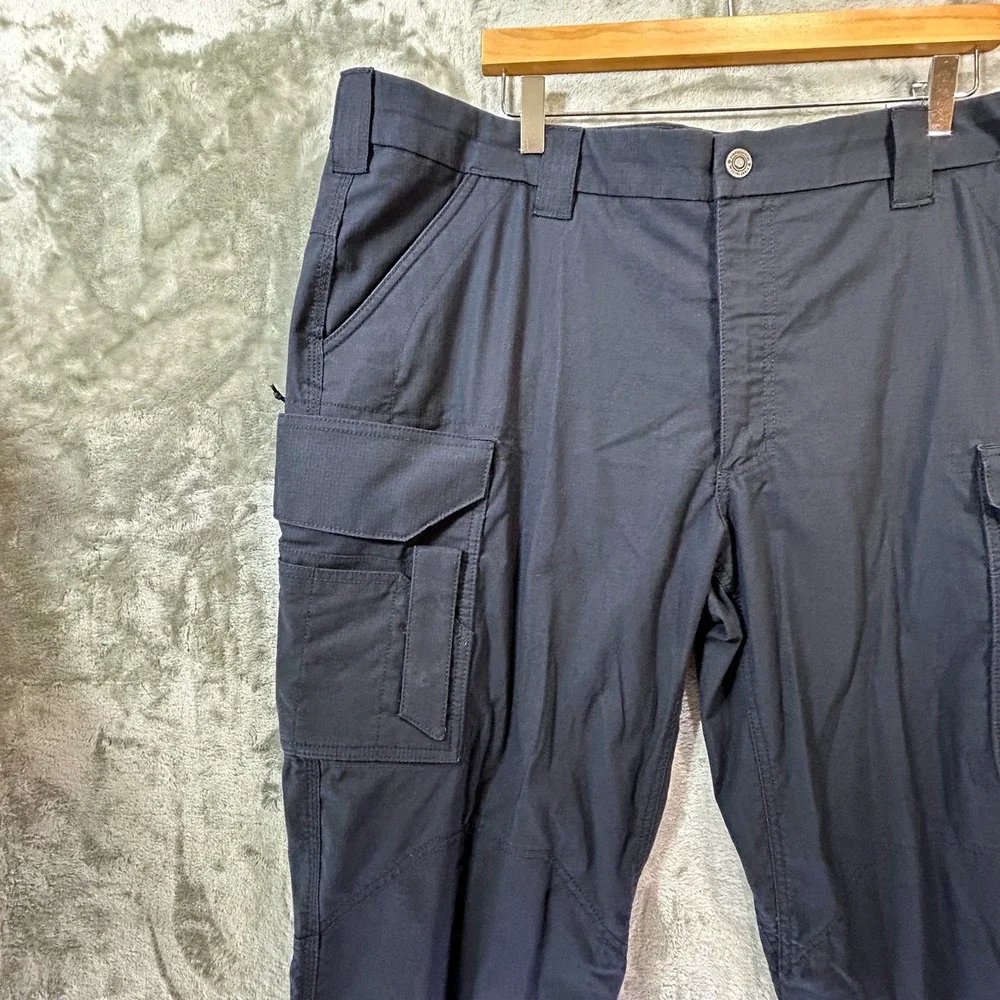 First Tactical V2 Mens Tactical Cargo Pants Black Size 42x31 Utility Workwear